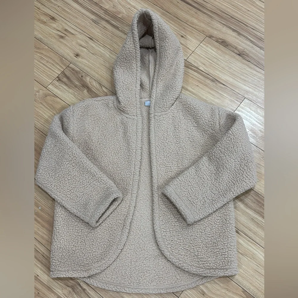 Place Tan Kids Sherpa Jacket
